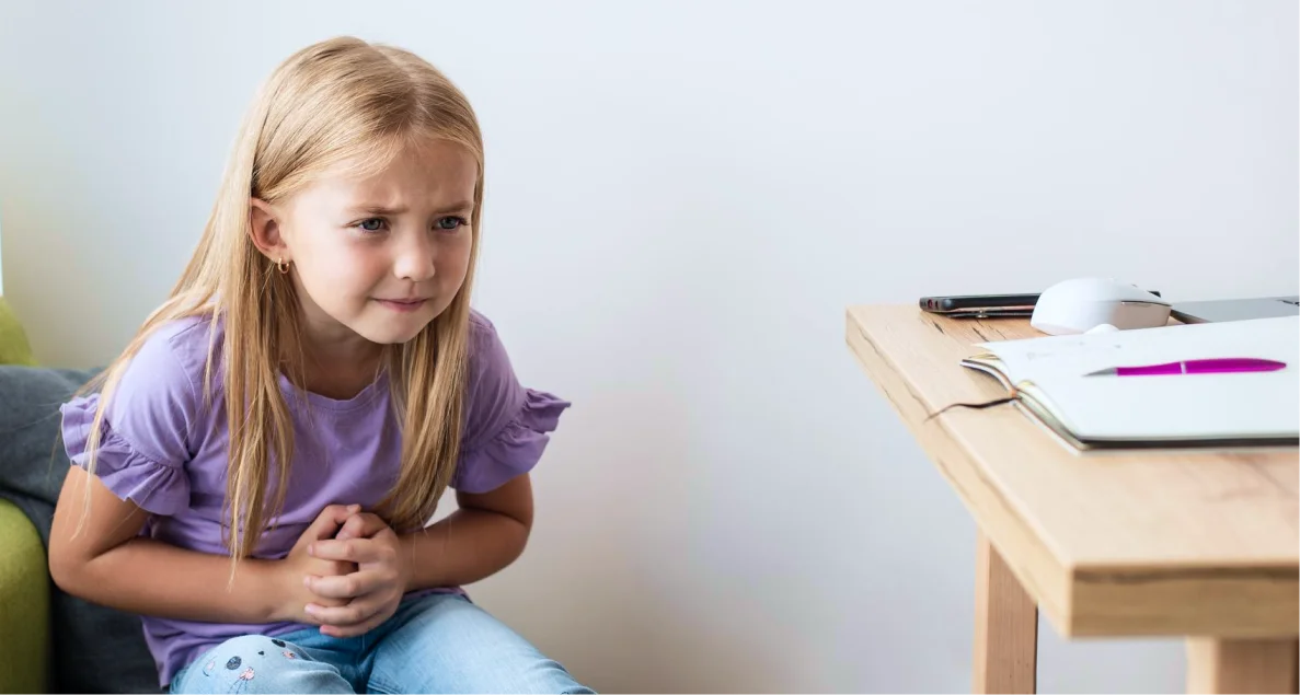 Señales de alerta ante el dolor abdominal infantil